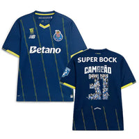 Camisola Porto CAMPEÕES 31 quarto equipamento azul 2025/26 - LANÇAMENTO