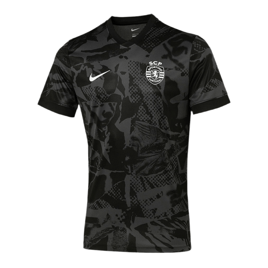Camisola pré jogo preta 2025/26