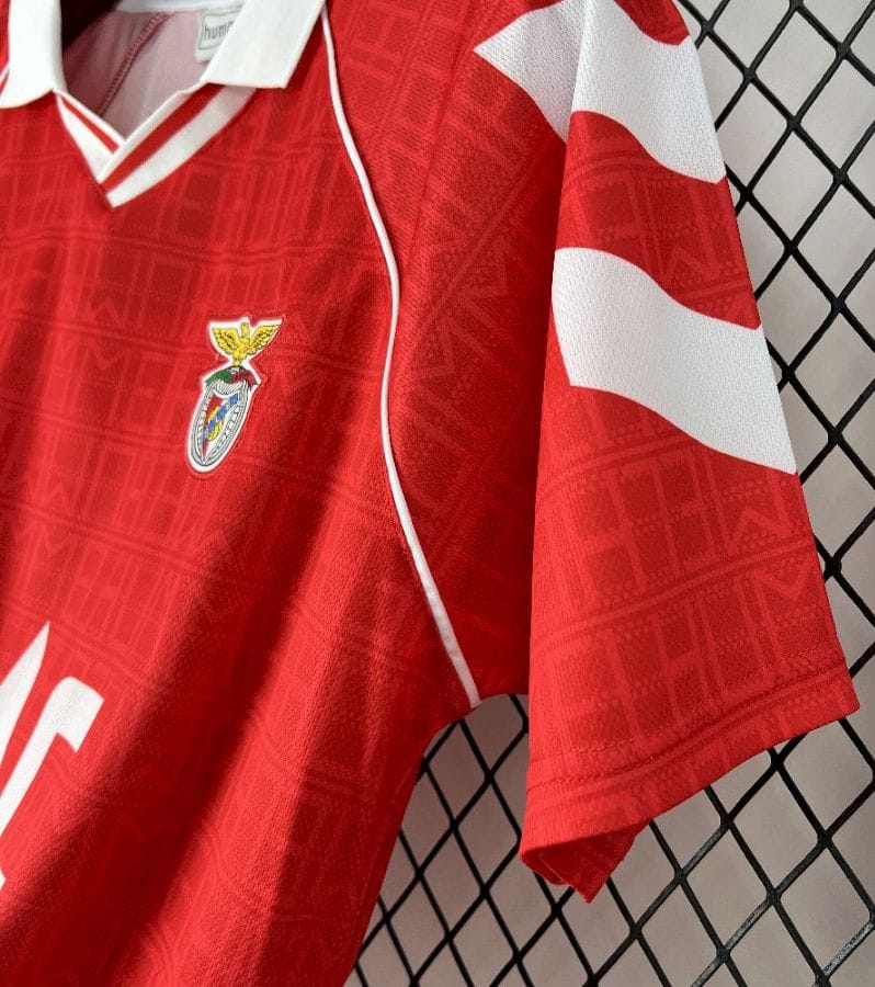 Camisola retro vermelho principal 1990/91