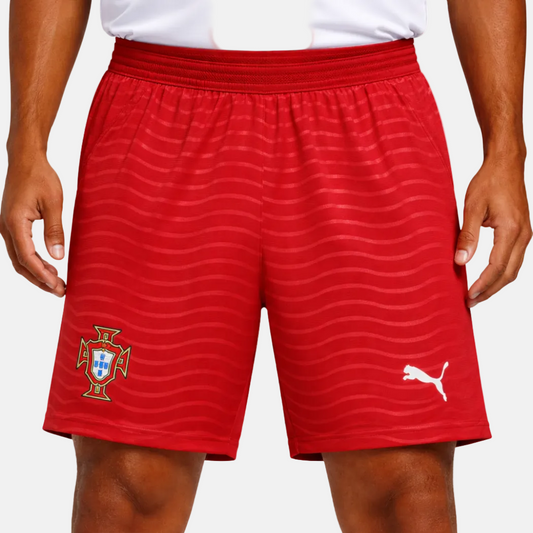 Calção adulto Seleção Portugal vermelho Home COPA DO MUNDO 2026