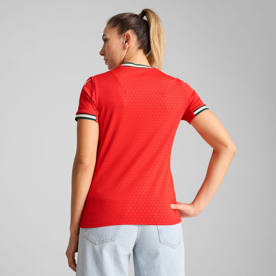 Camisola Feminina vermelha principal 2025