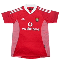 Camisola Retro vermelha principal 2002/2003