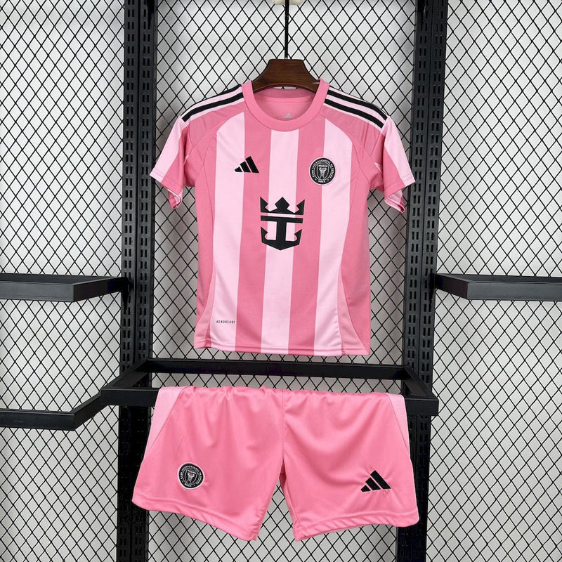 Conjunto Infantil Inter Miami alternativo rosa 2025/26