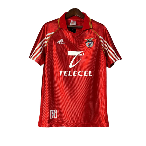Camisola retro vermelha principal 98/99