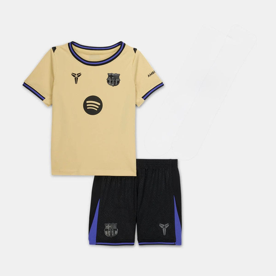 Conjunto Infantil FC Barcelona x Kobe Bryant alternativo 2025/26