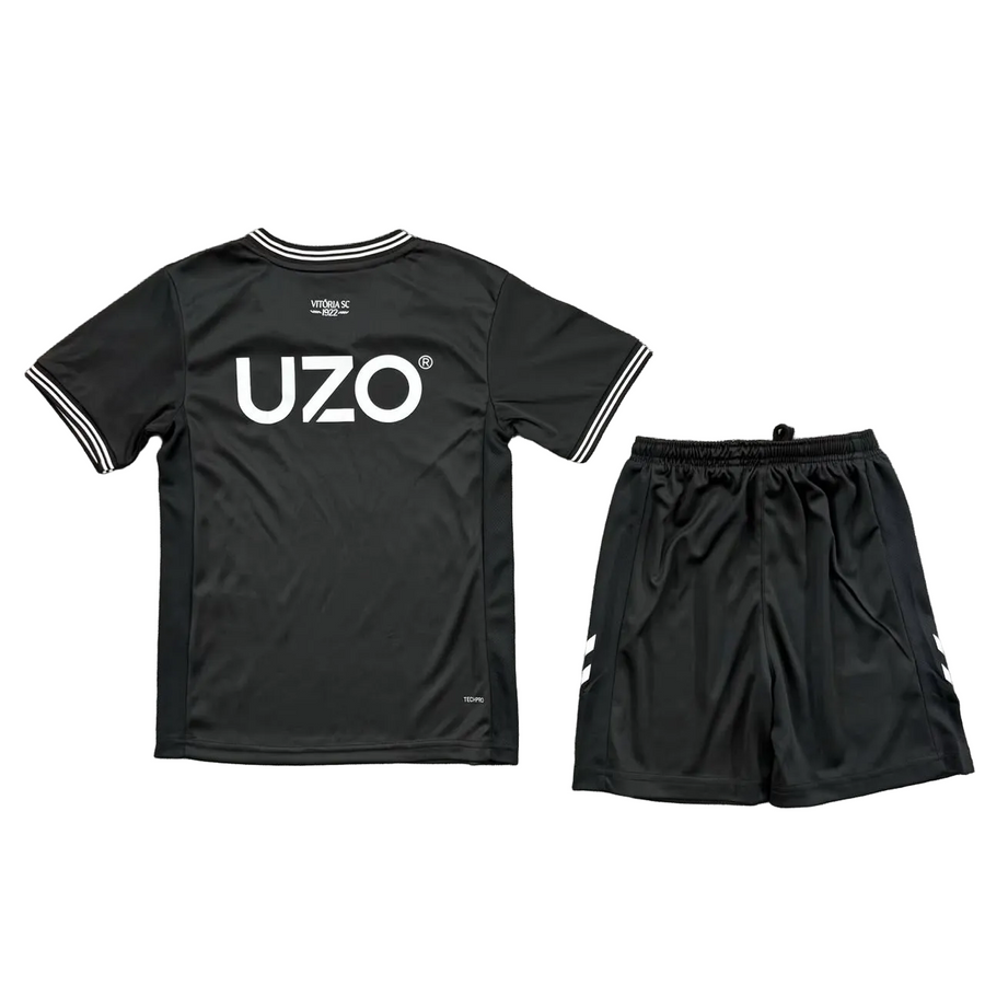 Conjunto infantil Vitória Guimarães alternativa preta 2026/27