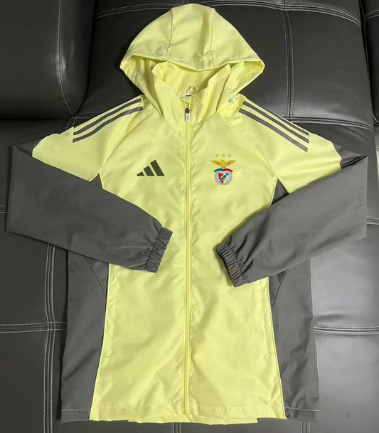 Casaco amarelo 2026/27 fecho completo
