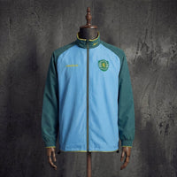 Casaco azul/verde leão 2026/27 fecho completo - corta vento