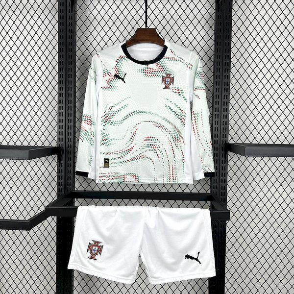Conjunto infantil MANGA COMPRIDA branco alternativo 2025