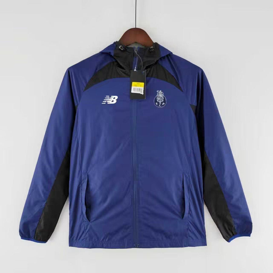 Casaco FCP azul 2025/26 fecho completo