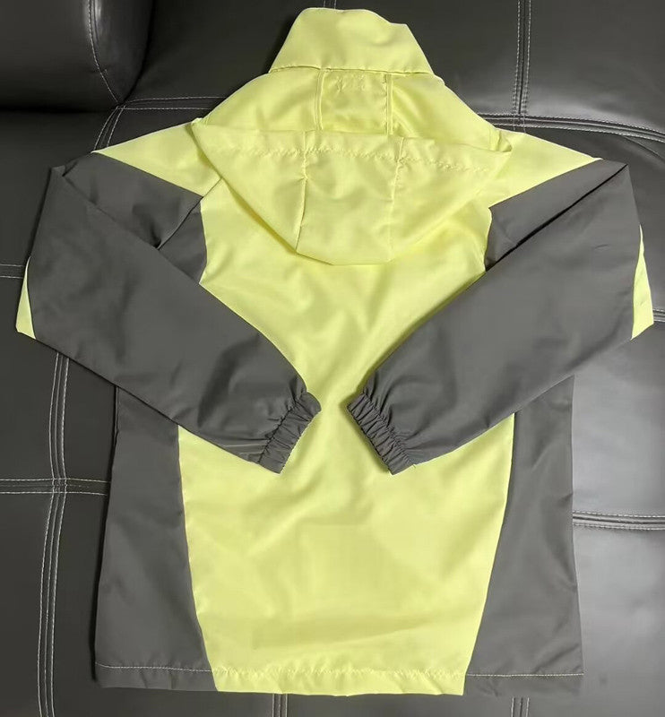 Casaco amarelo 2026/27 fecho completo