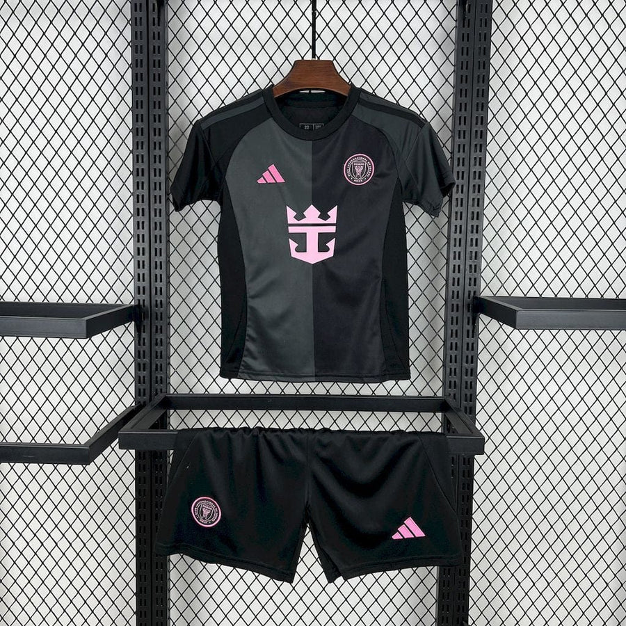 Conjunto Infantil Inter Miami home preta 2025/26