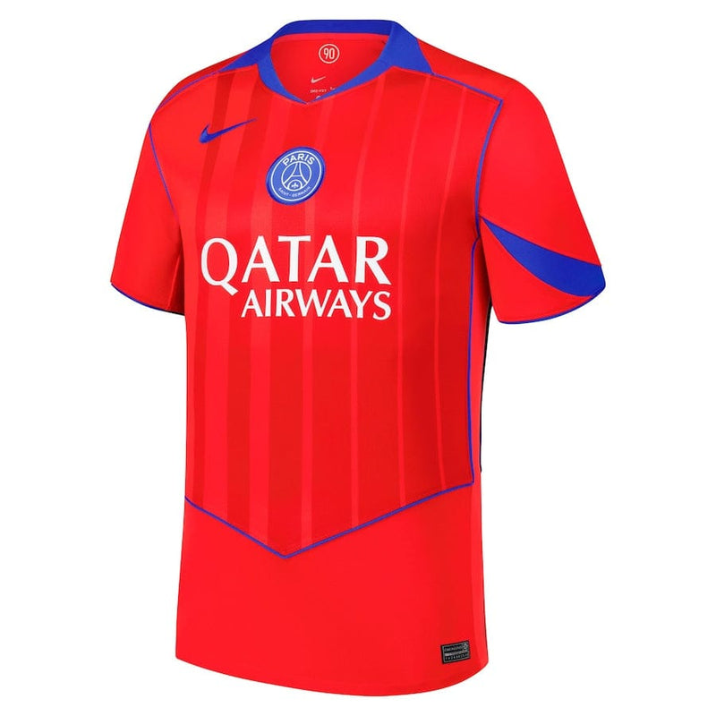 Camisola Paris Saint Germain total 90 alternativa 2025/26 vermelha