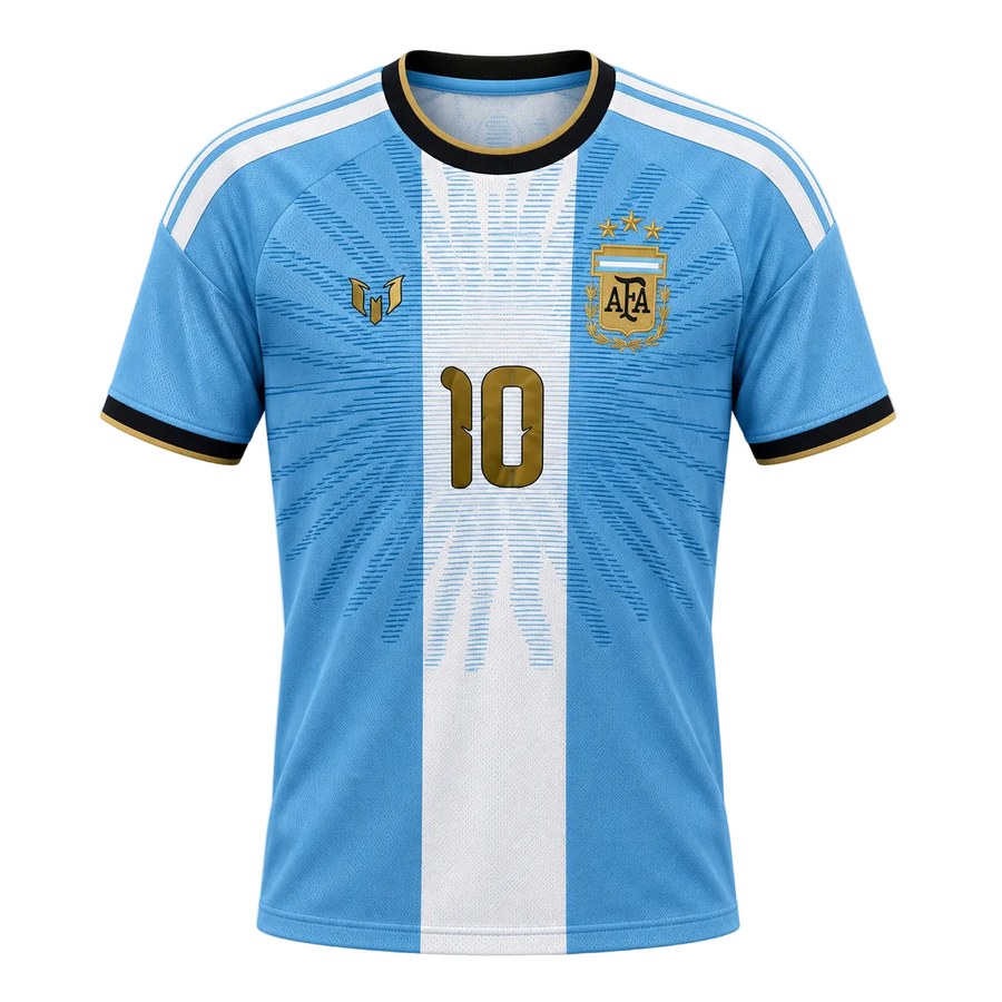 Camisola MESSI Despedida Seleção da Argentina branca/azul