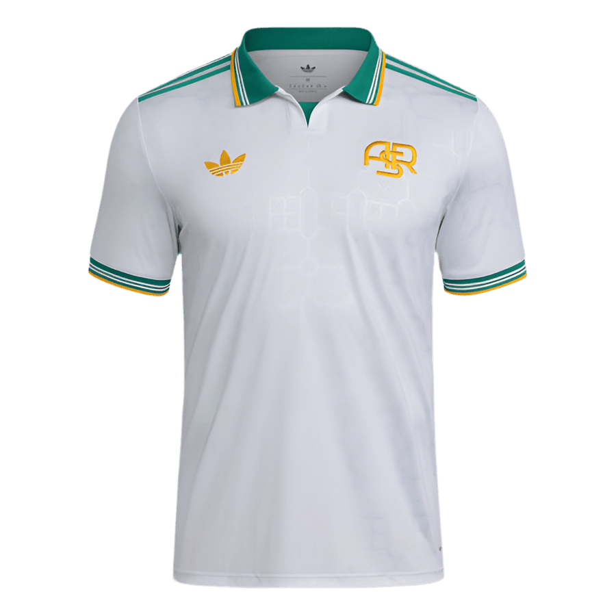 Camisola Roma alternativa branca 2025/26