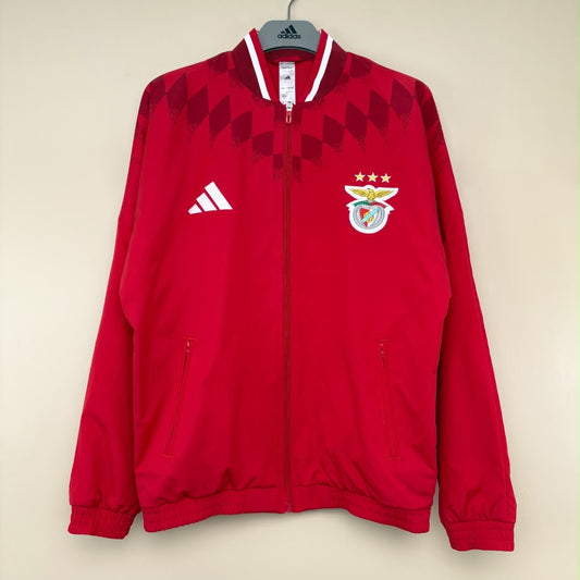 Casaco vermelho 2026/27 fecho completo