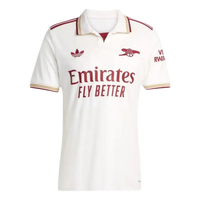 Camisola Arsenal terceiro equipamento branco 2025/26