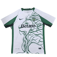 Camisola leão concept branca e verde 2025/26