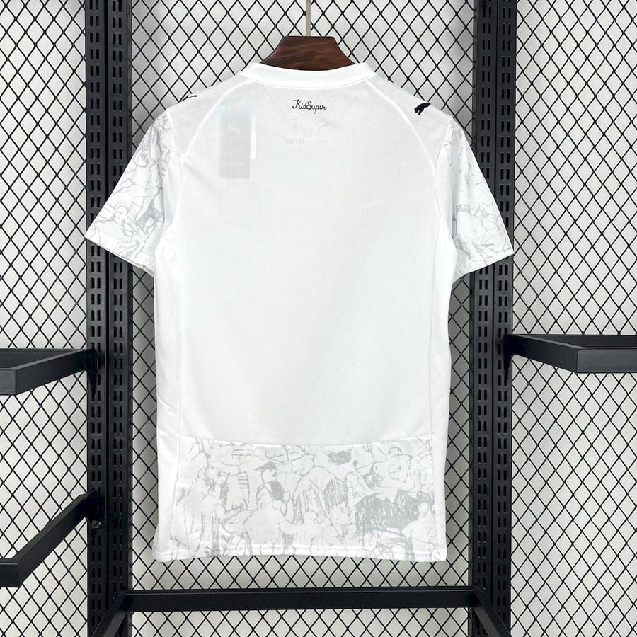 Camisola Manchester City away 2025/26 - branca