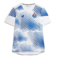 Camisola Porto pré match azul/branco 2026/27