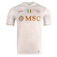 Camisola Napoles alternativo branca 2025/26 - napoli