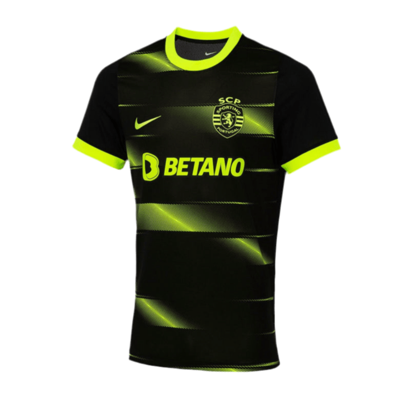 Camisola alternativa 2022/23 Preta e Verde retrô