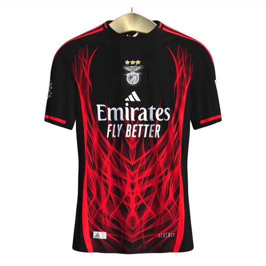 Camisola concept vermelha e preta 2025/26 - LANÇAMENTO
