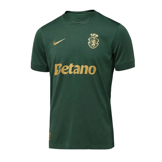 Camisola Sporting comemorativa 120 anos verde 2026/27