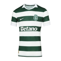 Camisola S C P principal 120 anos verde e branca 2026/27