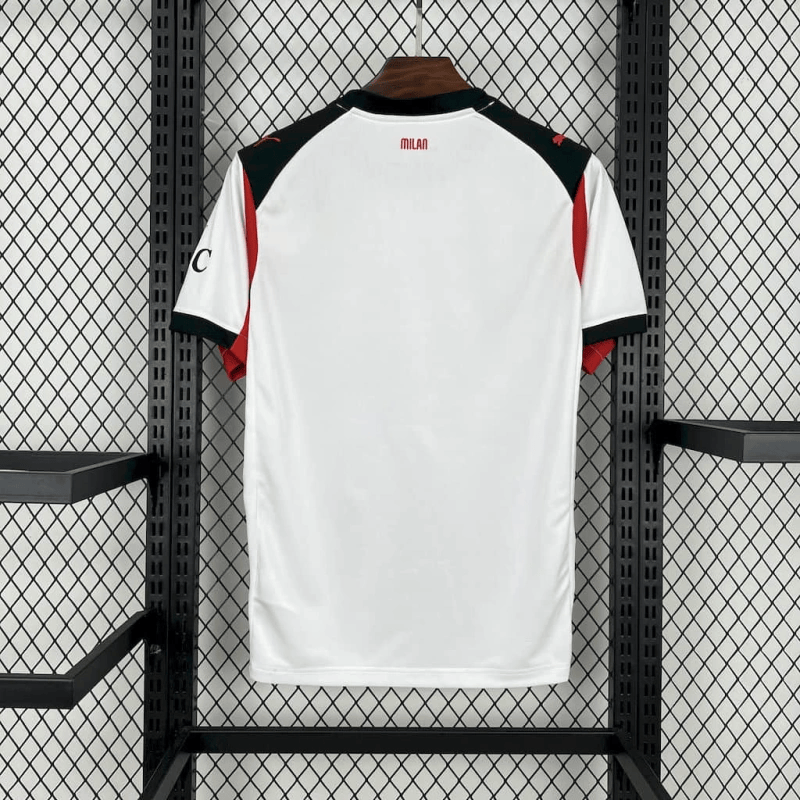 Camisola Milan branca alternativa 2025/26
