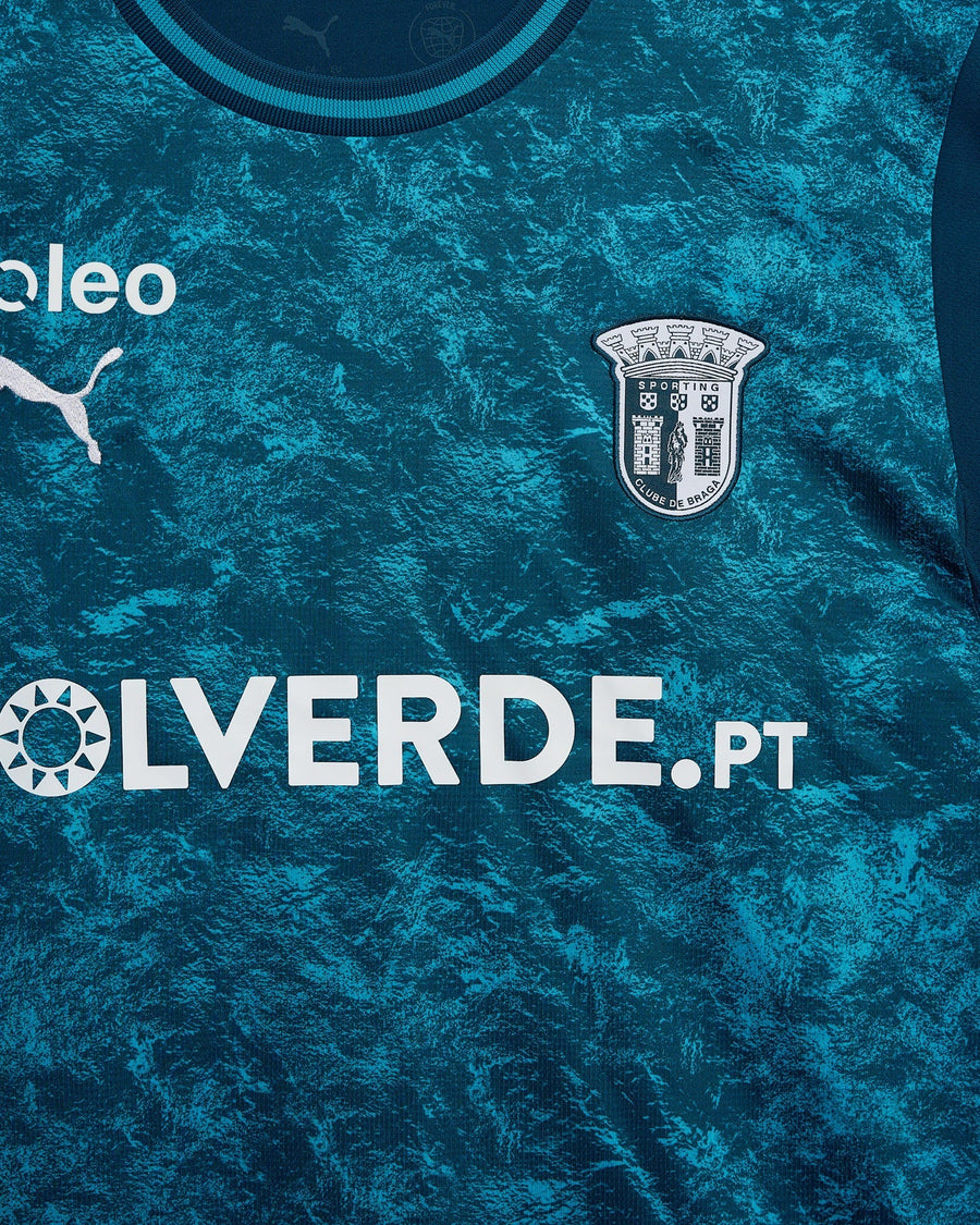 Camisola SC Braga azul terceira 2026/27