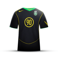 Camisola TOTAL 90 preta simbolo stromp 2026/27