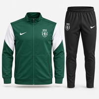 Fato de Treino verde, branco e preto 2026/27 fecho completo
