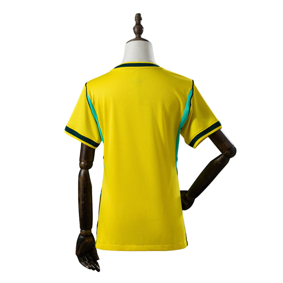Camisola Brasil FEMININA principal Copa do Mundo 2026 - amarela