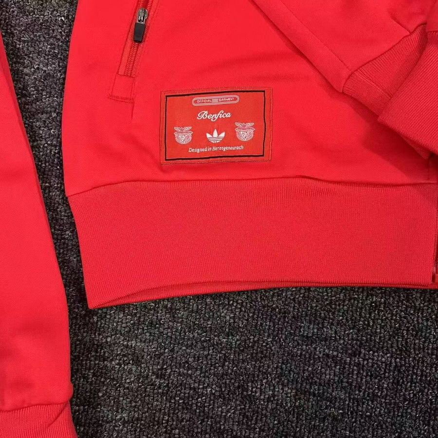 Conjunto blusa e calças S L B x Originals 2025/26 fecho completo