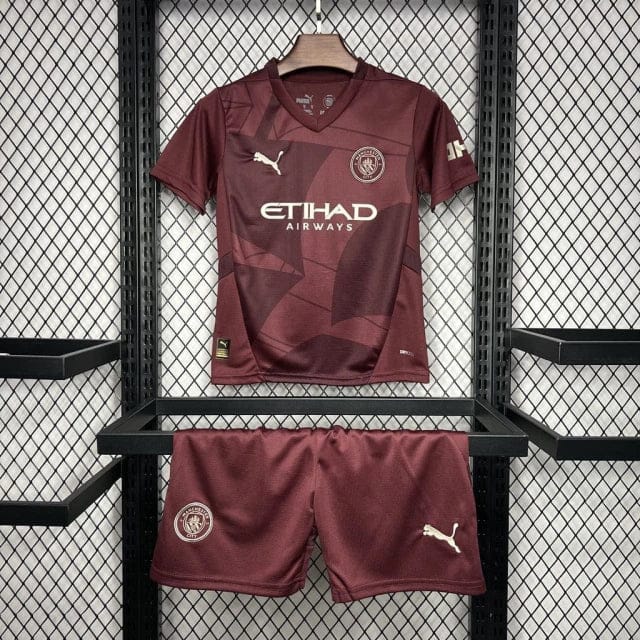 Conjunto Infantil Manchester City Third 2024/25