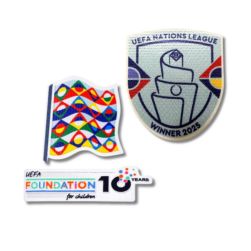 BADGE - TAÇA DAS NAÇÕES/FOUNDATION + VENCEDOR LN