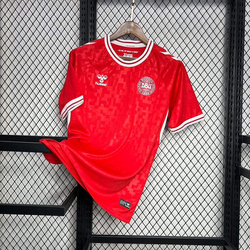 Camisola Seleção Dinamarca 24/25 - Home - Vermelha