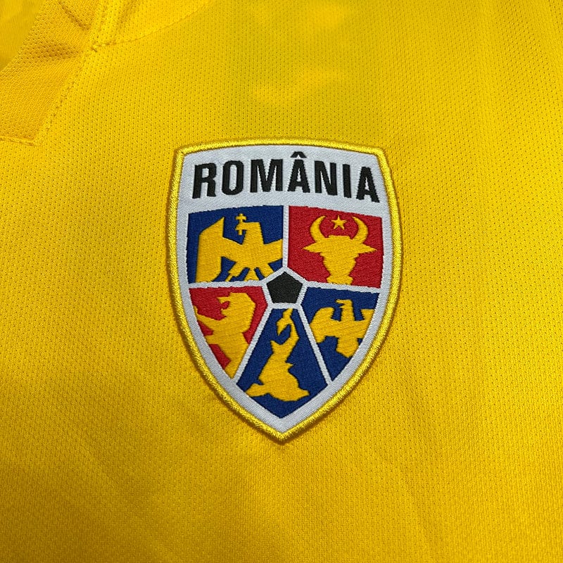 Camisola Seleção Romania l - 24/25 - Amarelo
