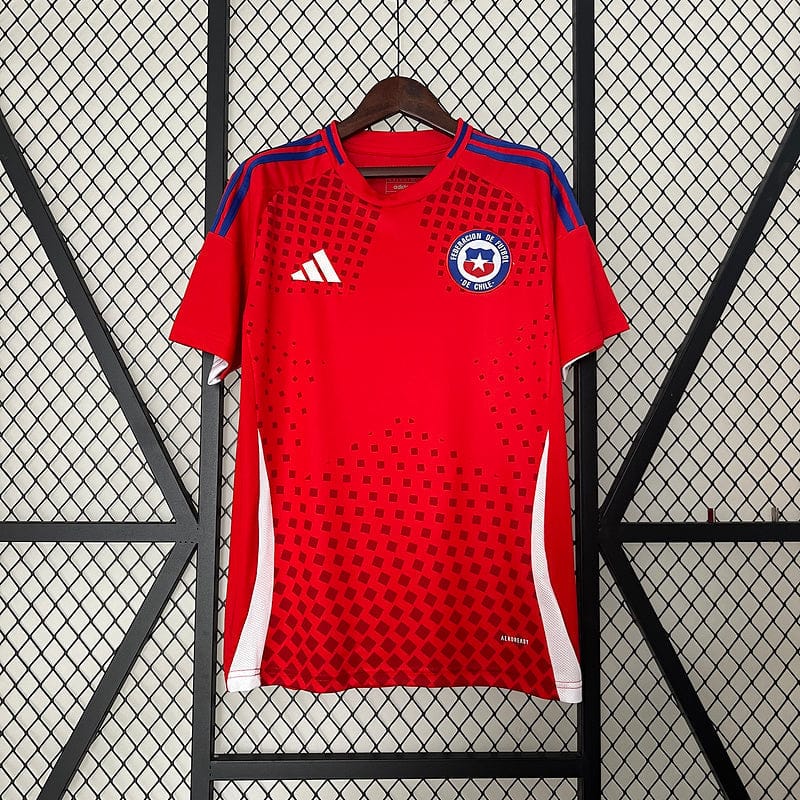 Camisola Chile 24/25 Home I - Vermelho