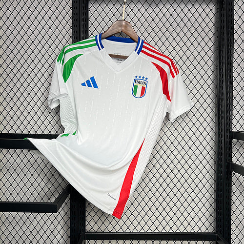 Camisola Itália Away 24/25 s/n° Torcedor Adidas Masculino - Branca