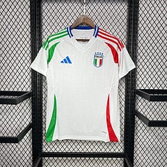 Camisola Itália Away 24/25 s/n° Torcedor Adidas Masculino - Branca